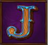 Gold Rush Frenzy Megaways J Symbol