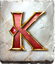 Golden Realms K Symbol