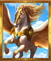 Golden Realms Pegasus symbol