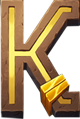 Golden Wheels of Egypt K Symbol