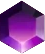 Links of Ra 2 Violetter Edelstein Symbol
