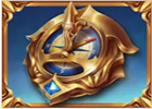 Pirate Multi Coins Kompass Symbol