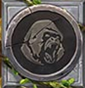 Primate King Megaways Gorilla Symbol