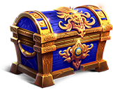 Rise of Samurai IV Blaues Brustsymbol