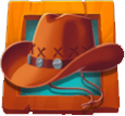 Rusty & Curly Hut Symbol