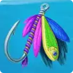 Unusual Catch Fishing Haken Symbol