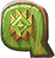 White Wolf Moon Q Symbol