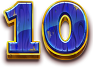 5 Wild Buffalo 10 Symbol