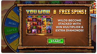 5 Wild Buffalo Freispiele