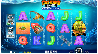 Big Bass Bonanza Reel Action Spielverlauf