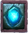 Dwarf & Dragon Blaues Edelstein-Symbol