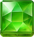 Epic Dreams Grünes Edelstein-Symbol