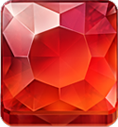 Epic Dreams rotes Edelstein-Symbol