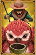 Honey Hunters Vogel Symbol