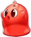 Jelly Slice Rote Grütze Symbol