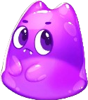 Jelly Slice Lila Gelee Symbol