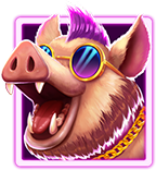 King of The Party Schweinesymbol