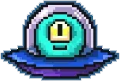 Line Busters Dream Drop Blaues Alien-Symbol