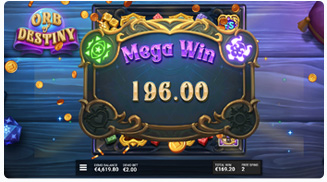 Orb of Destiny Großer Gewinn