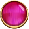 Pizza Fiesta Rosa Edelstein Symbol