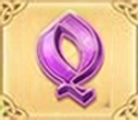 Rainbow Jackpots Megaways Q Symbol