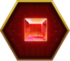 Rise of Pyramids Rotes Edelstein-Symbol