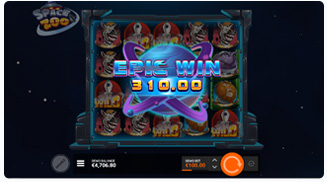 Space Zoo Großer Gewinn