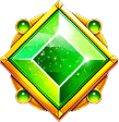 Starlight Princess Pachi Grünes Edelstein-Symbol