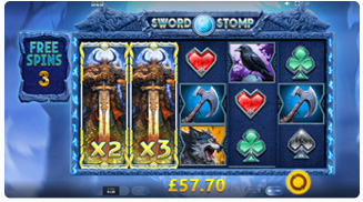 Sword Stomp Bonusrunde