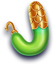 4 Fantastic Fish Gold Dream Drop J Symbol