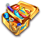 4 Fantastic Fish Gold Dream Drop Tackle Box Symbol