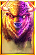 Buffalo King Untamed Megaways Büffel-Symbol