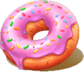 Sweet Kingdom Krapfen-Symbol