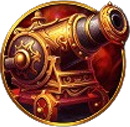 The Conqueror Kanonen-Symbol