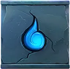 Atlantis Crush Blaues Tropfen Symbol