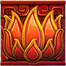 Atlantis Crush Feuer Symbol