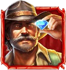 Jackpot Hunter Mann Symbol