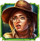Jackpot Hunter Frau Symbol