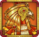 Kings Mask Eclipse of Gods Ra Symbol