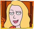 Rick and Morty Strike Back Diane Symbol